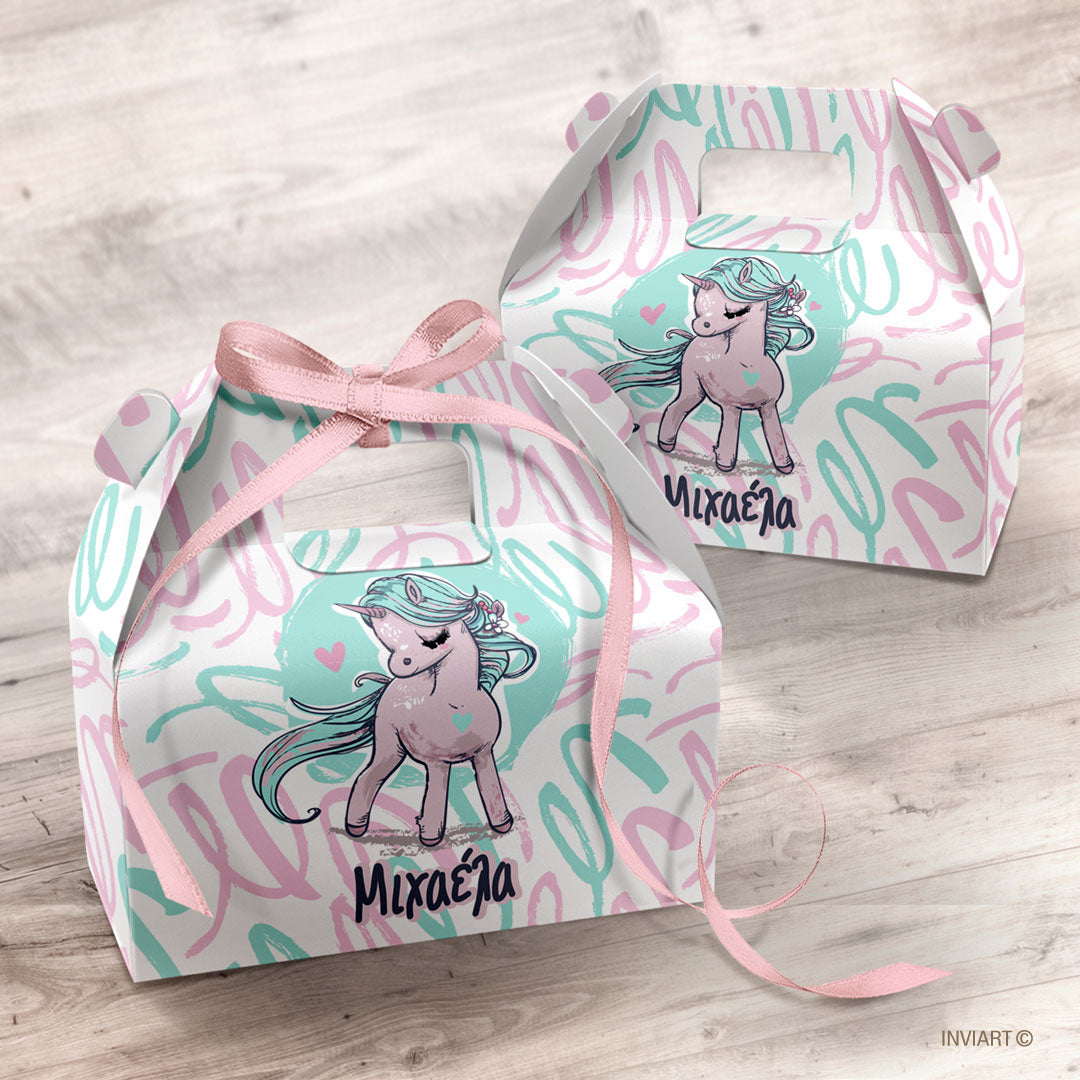 ΜΠΟΜΠΟΝΙΕΡΑ ΒΑΠΤΙΣΗΣ UNICORN ΚΟΡΙΤΣΙ