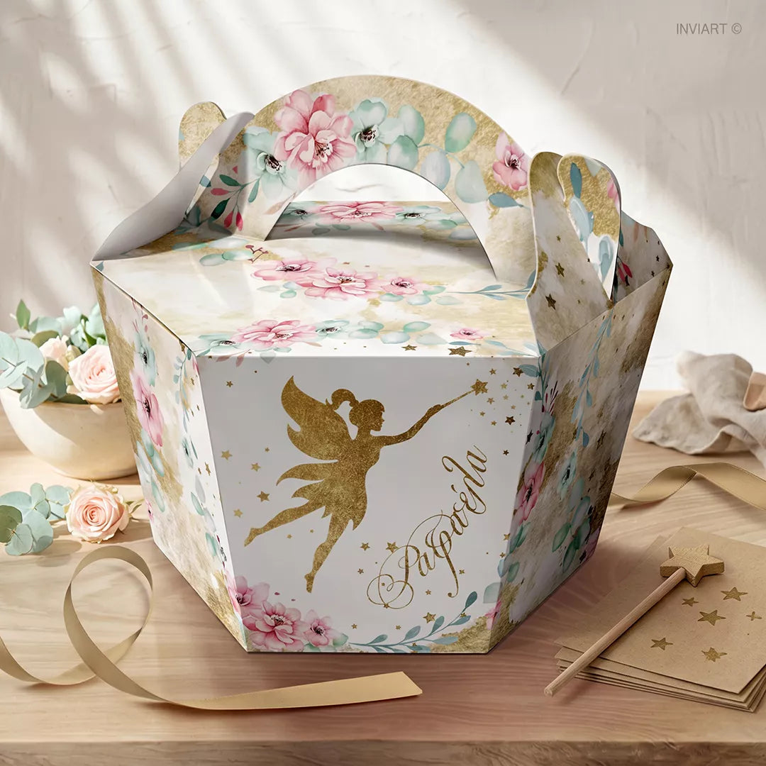 Μπομπονιέρα βάπτισης LunchBox Νεράιδα