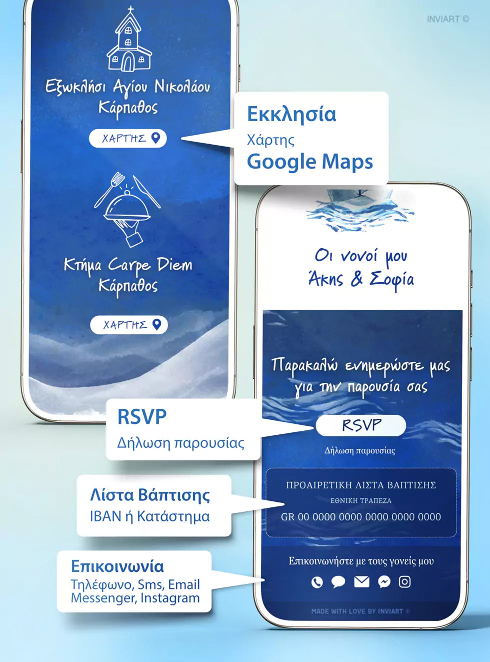 Ιστοσελίδα βάπτισης Καραβάκι Χάρτινο