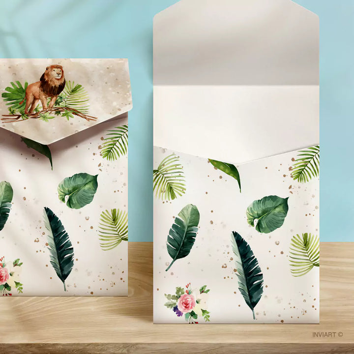 Φάκελος με botanical σχέδιο